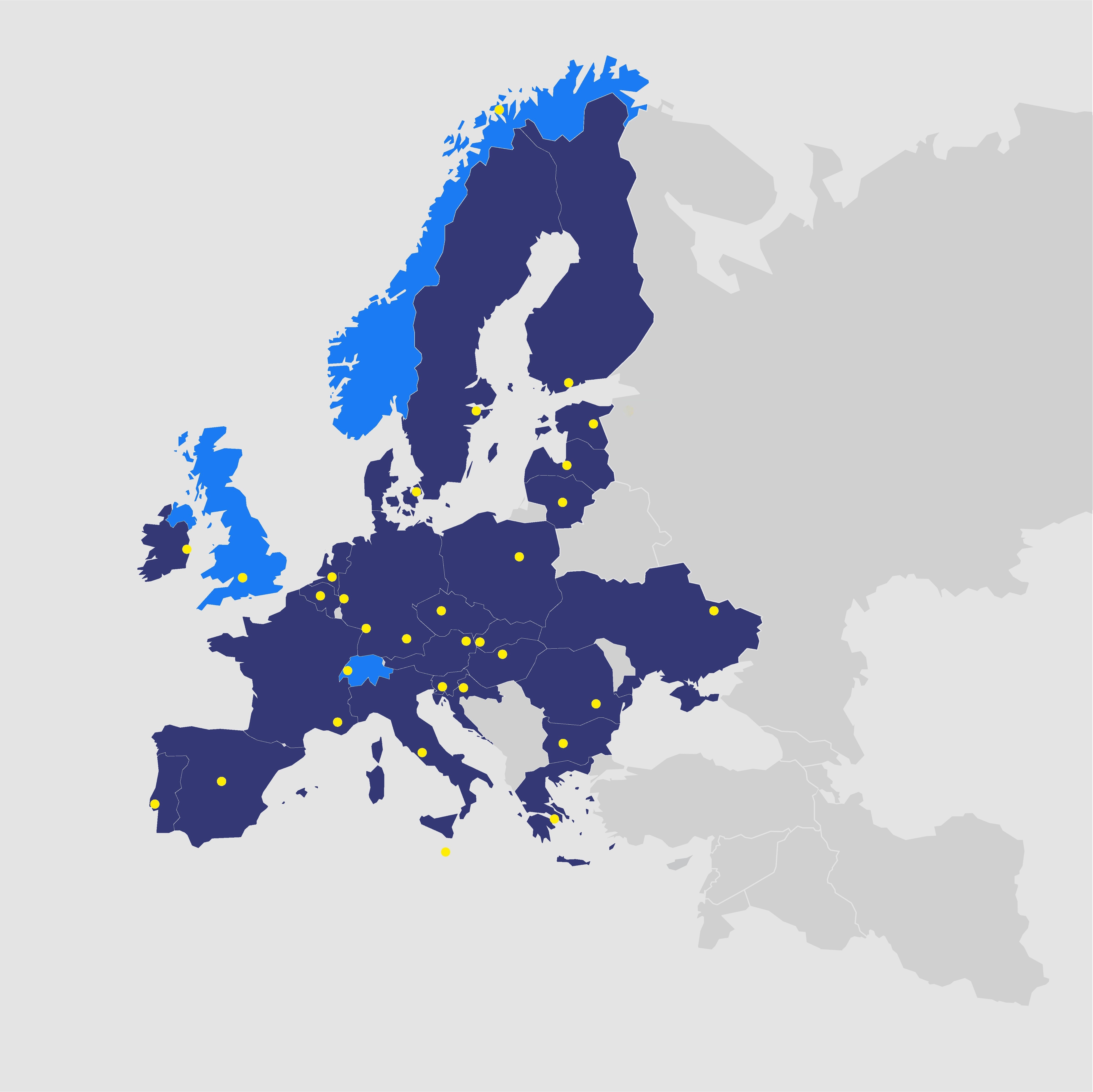 EUROfusion map