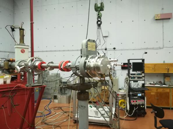 FRGINGE irradiation at the TANDEM accelerator